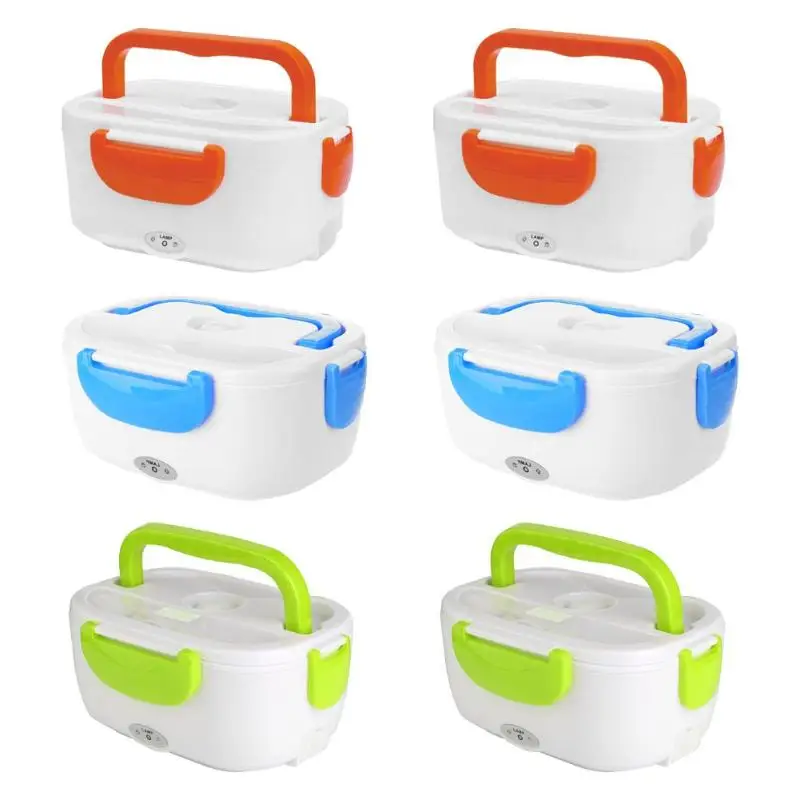 

Portable Electric Heating Lunch Box Food Container Food Warmer Dinnerware