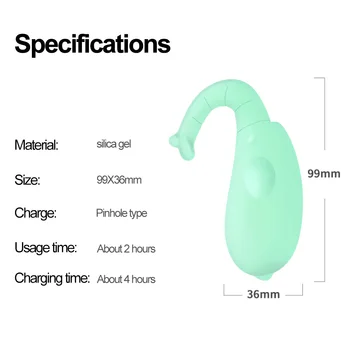 8 Speeds Sex Toys for Women Clitoris Stimulator Adult Products Vagina Vibrator Elephant Jumping Egg Vibrating Egg G-Spot Massage 3