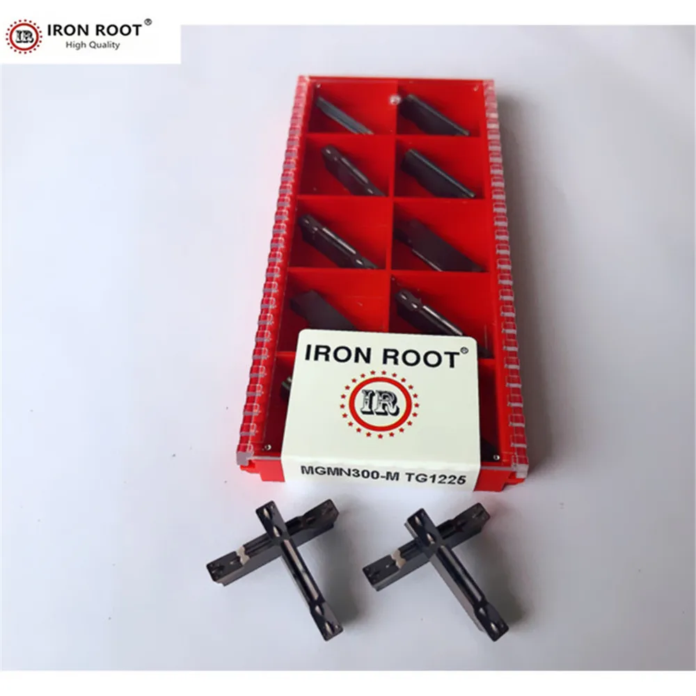 

IRON ROOT MGMN200 MGMN250 MGMN300 MGMN400 MGMN500 MGMN600 -M TG1225 Metal lathe Cutting Tool CNC Grooving Carbide Insert