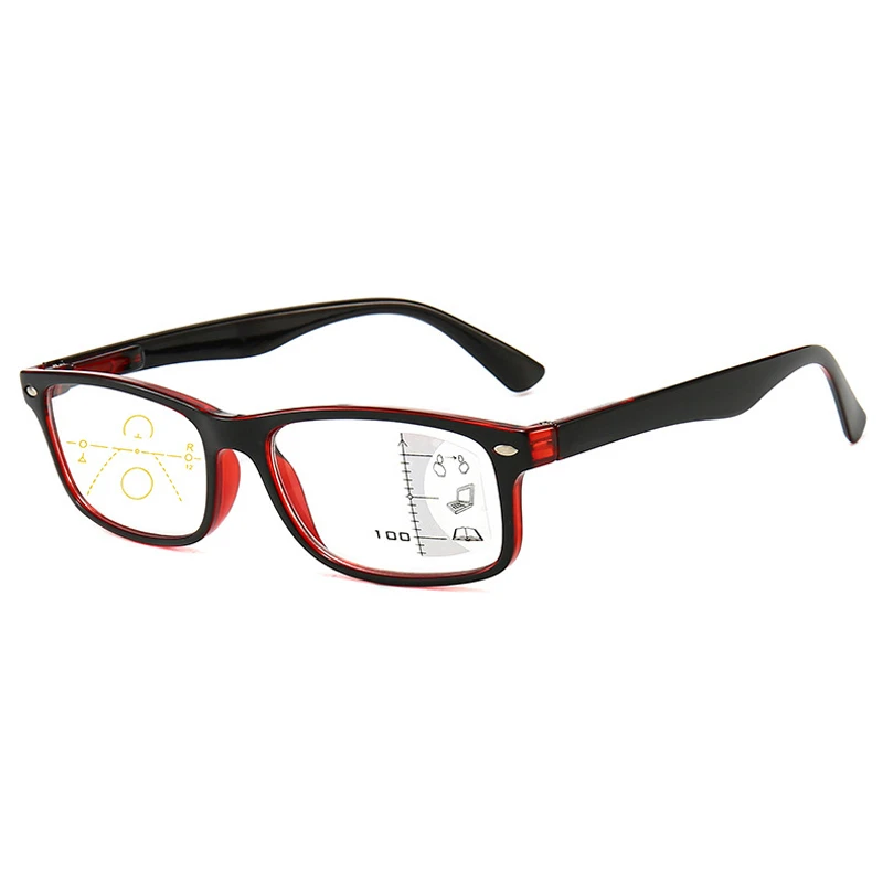 Zilead, прогрессивные мужские и женские очки для чтения, для мужчин и женщин, анти-синий светильник, близкое дальнее зрение, очки, диоптрия дальнозоркости+ 1,0 1,5 2,0