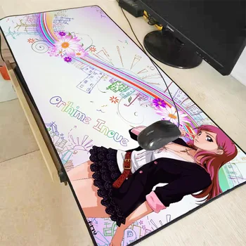 

XGZ Anime Bleach Gaming Mouse Pad Large Locking Edge Mouse Pad Gamer Big Mouse Mat Computer Mousepad Game Keyboard Desk Mat XXL
