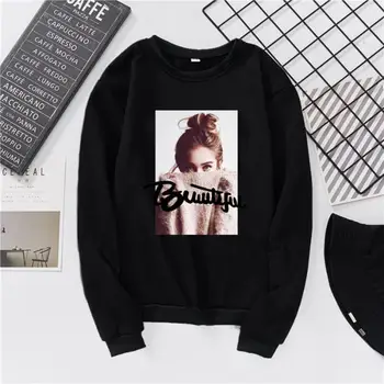 

Fashion Women's Plus Velvet Fashionable Long Sleeve Casual Sweatshirt Printing Women Print Kawaii Sweatshirt Clothing