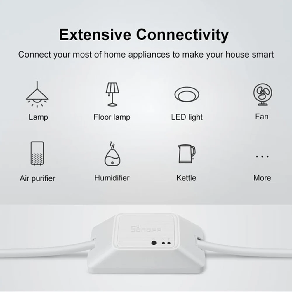Умный переключатель SONOFF BASICZBR3 Zigbee DIY беспроводной модуль дистанционного