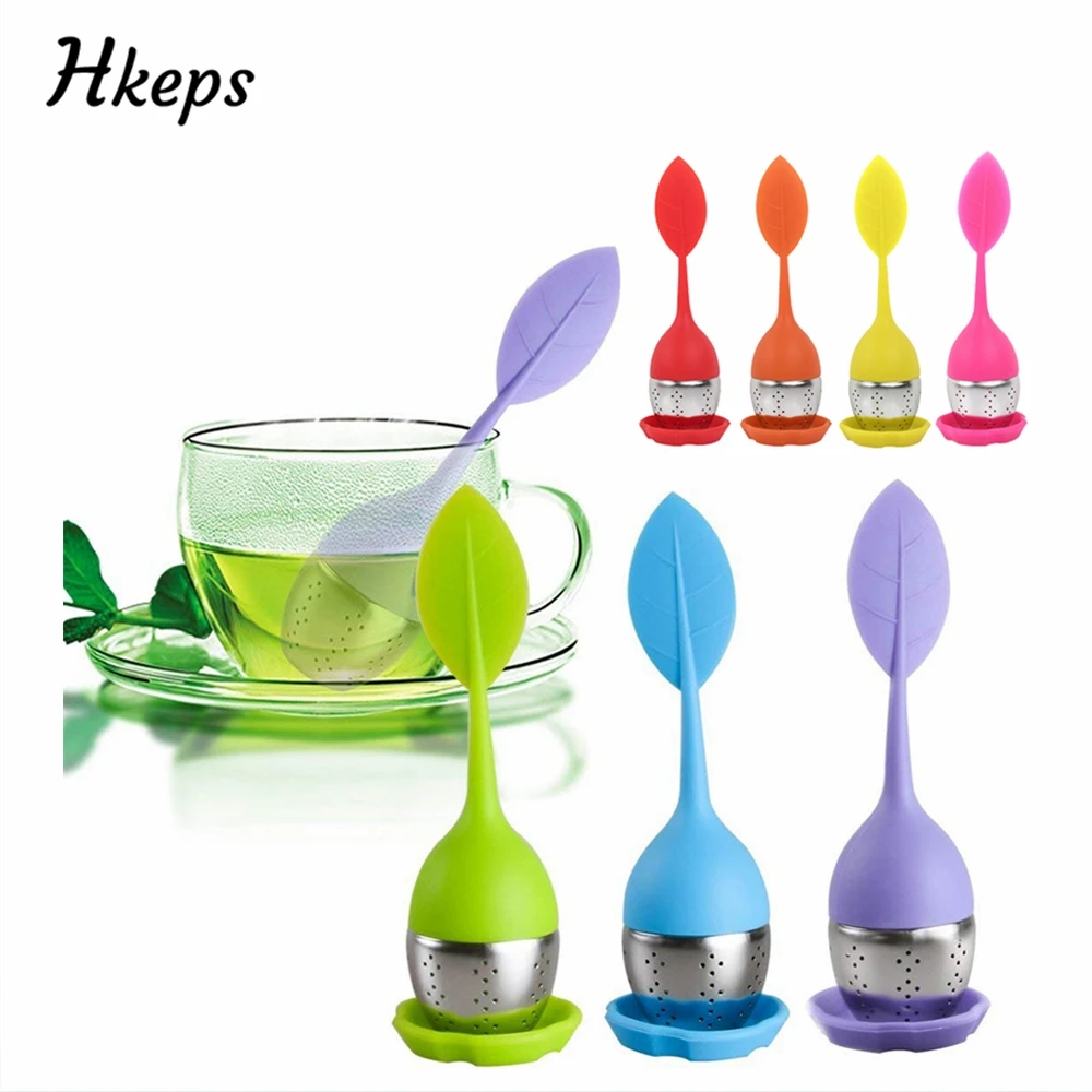 

Kitchen Tools Silicone Strawberry Tea Infuser Stainless Steel Tea Ball Leaf Tea Strainer For Brewing Device Herbal Spice Filter