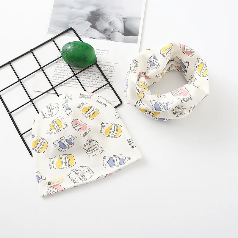 New Autumn Winter Children's Cotton Scarf Cartoon Kids Mufflers Outdoor Windproof Baby Warm Scarf Boys Collar Girls Neckerchief