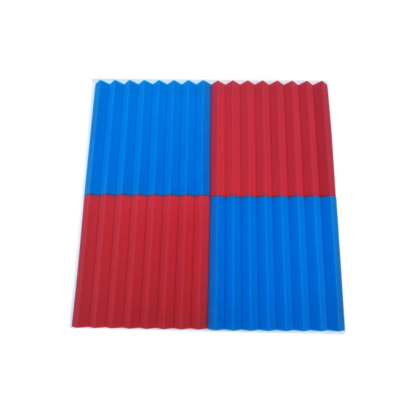 8 шт 30X30X5 см Звукоизоляционная пена акустическая пена звуколечение студия комната поглощение клиновые плитки пенополиуретан
