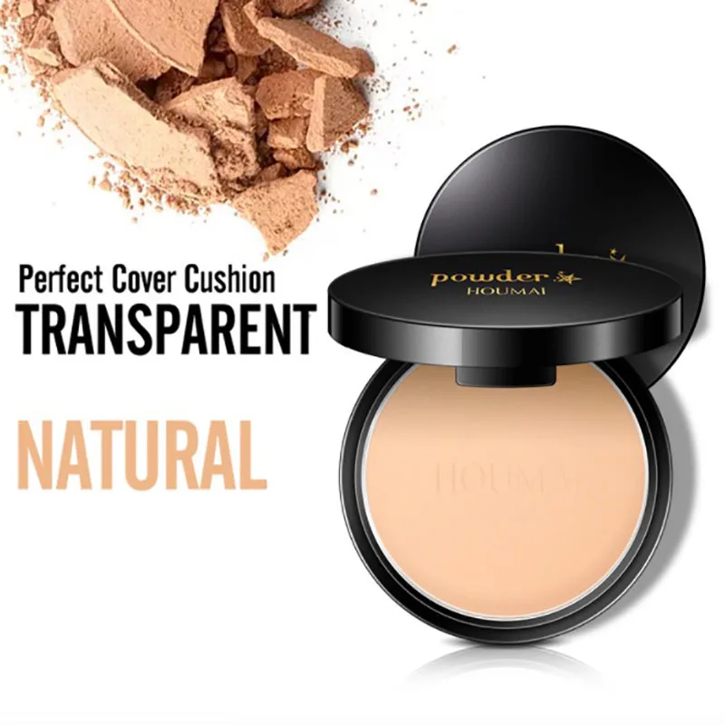 Waterproof Pressed Powder Compact Puder Fond De Teint Couvrant Contour Palette Puder Do Twarzy Po Translucido Compacto Makeup