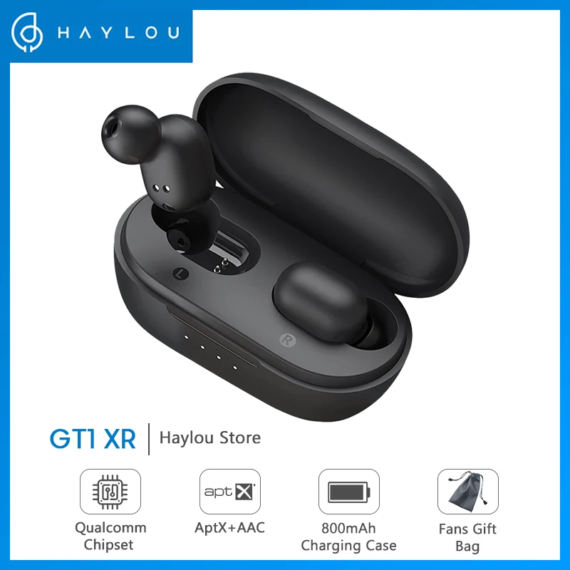 3020-Chip APTX Auriculares Nuevos Haylou GT1-XR Alta Bluetooth QCC Calidad Inalmbricos