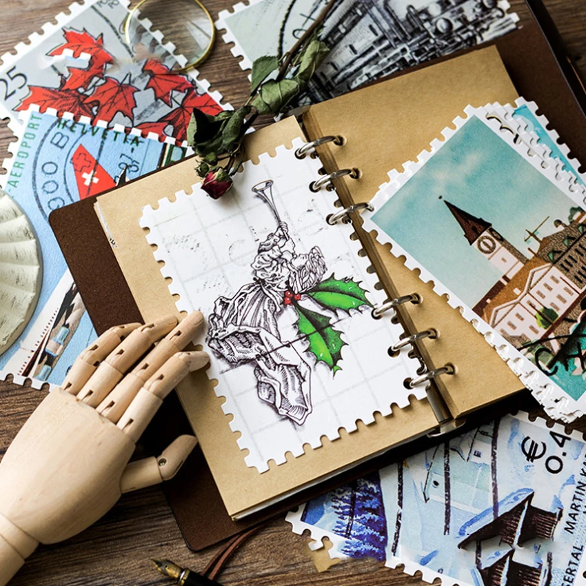  4packs Vintage Europe Postcard Greeting Card Direct mailing Post Card Classical Cards Party Invitat - 4.00033E+12