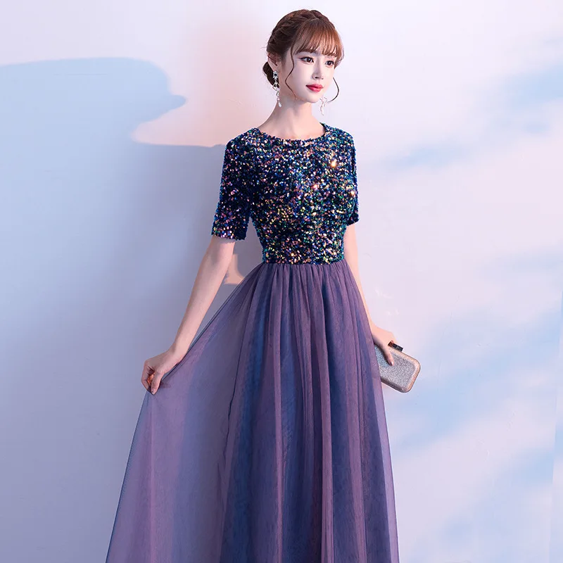 

2020 Limited The Evening Dress Female 2020 Annual Meeting of New Temperament Gao Guiliang Piece Long Chorus Costumes