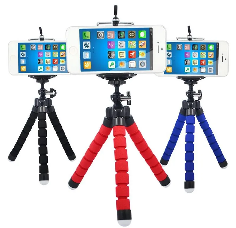 US $325.00 Phone Holder Mini Flexible Leg Octopus Tripod Bracket Selfie Stand Mount Monopod Styling Accessories For Mobile SmartPhone