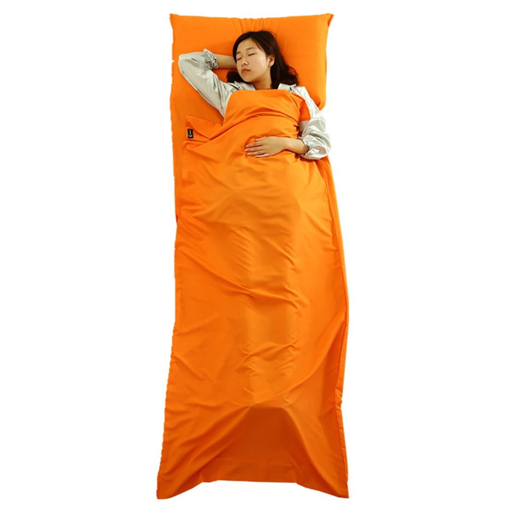 Открытый спальный мешок 75x210/160x210 см сверхлегкий дизайн портативный складной походный двойной спальный мешок подкладка