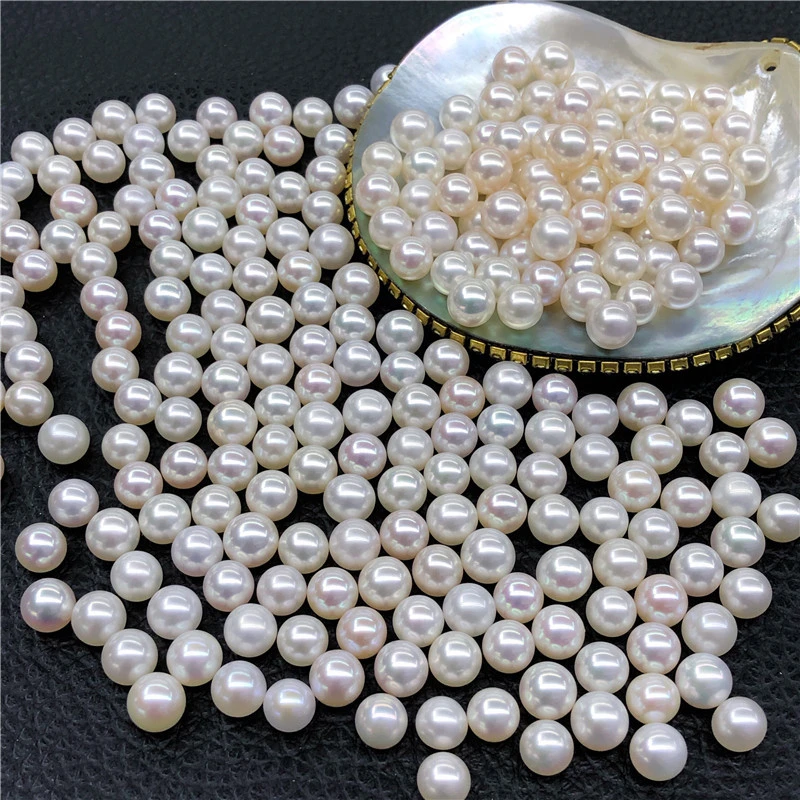 Violet Freshwater Pearls, Real Pearls, 5mm x 8mm