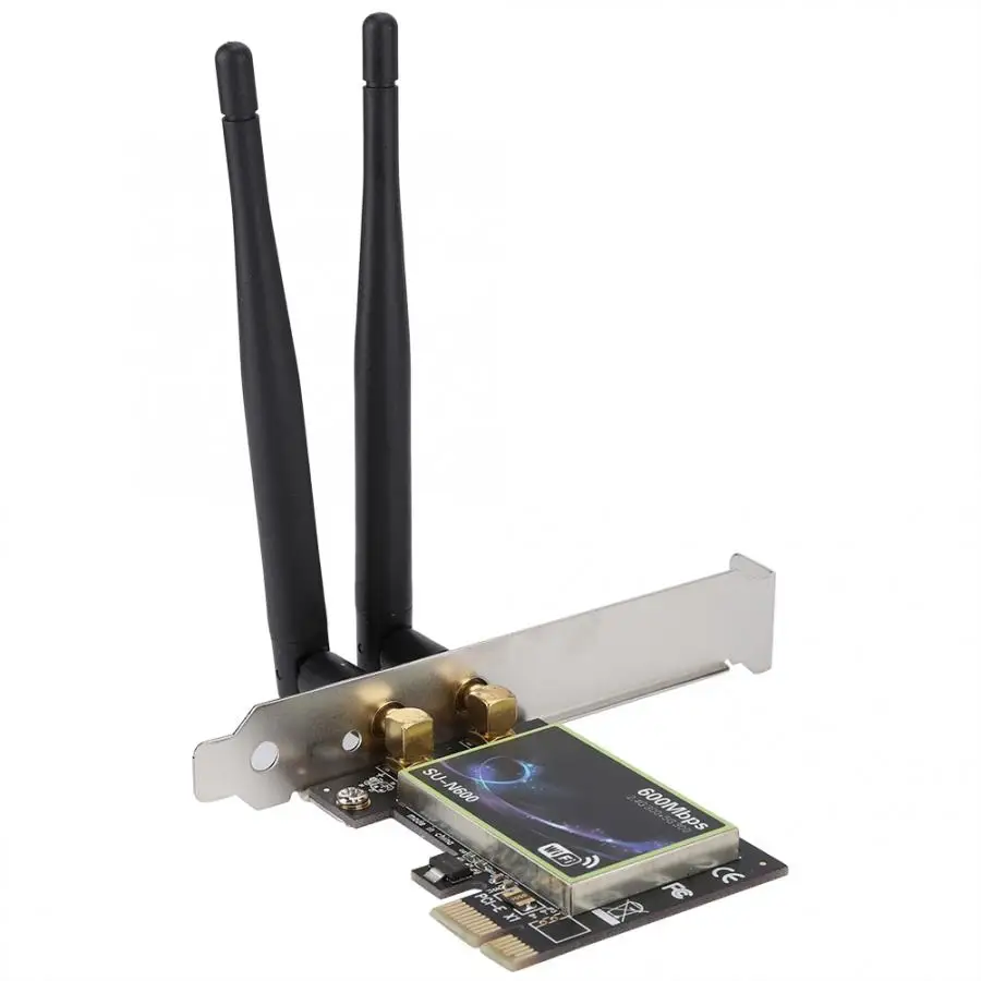 SU-N600 PCI-E настольный компьютер высокоскоростная Беспроводная сетевая карта для Windows настольная сетевая карта