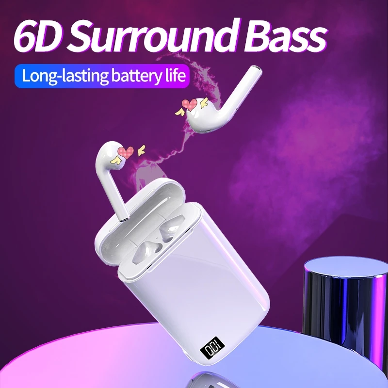A5 TWS всплывающие беспроводные наушники Bluetooth 5,0, свободные руки, настоящие стерео наушники с микрофоном, зарядное устройство, внешний аккумулятор bluetooth earpiece usb c headphone audifonos para celula ecouteur