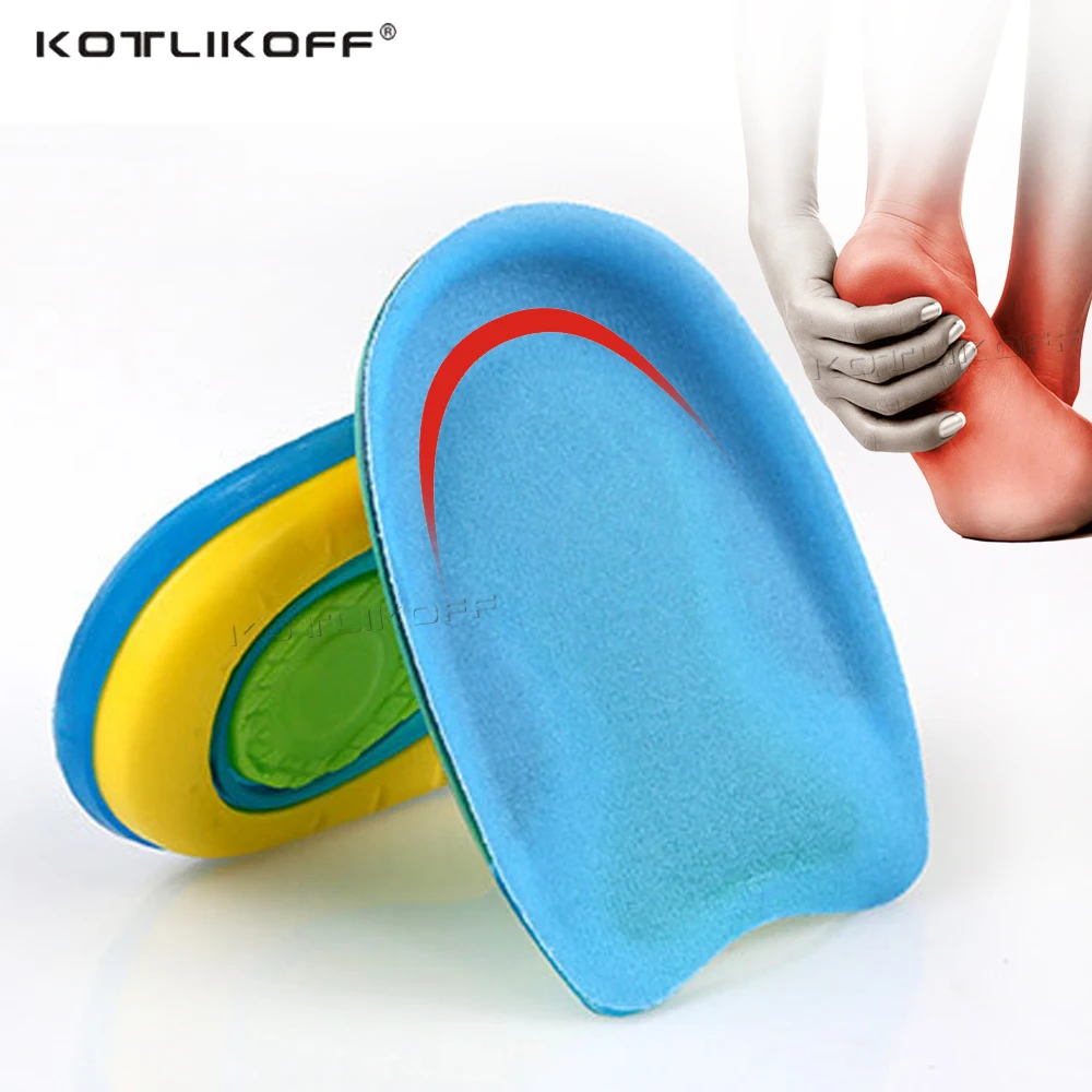 Insole-Insert Heel-Cup-Pads Shoes Relief-Protectors Bone-Spurs Plantar Fasciitis Silicone