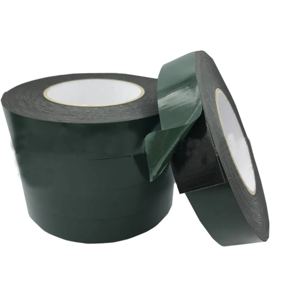 

10M 6mm 8mm Double Sided Tape Strong Adhesive Black Foam Tape for Car Cell Phone Repair Gasket Screen PCB Dust Proof 1mm Thick
