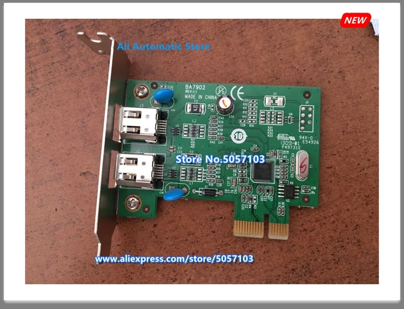 PCI-E 1X1394 карта DV HDV захват hd-видео карта PCIE 1X интерфейс