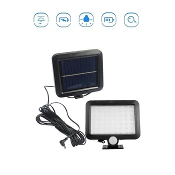

56/30 LED Solar Light PIR Motion Sensor Wall Lamp Energy-saving Lights Waterproof Outdoor Garden Floodlights Spotlights split mo