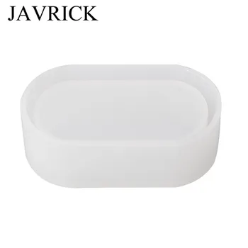 

Long Ellipse Flowerpot Silicone Mould Storage Box DIY Handmade Making Crafts Crystal Epoxy Mold