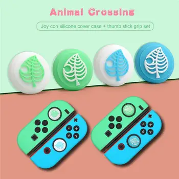 

Thumb-Stick Grip Cap Animal Crossing Joystick Cover Skin For Nintendo Switch NS Joy-Con Nintend Joycon Controller Silicone Case