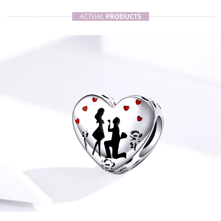 Geoki браслет Pandora, сделай сам, 925 пробы, серебряный, Luky Cat, голубое небо, Космический мешок, тыква, карета, бусины, любовь, сердце, помада, амулеты