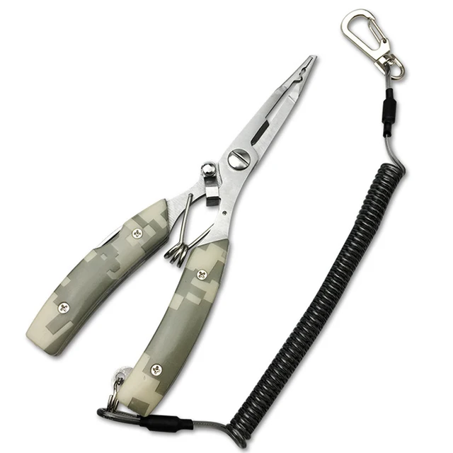 Multifunctional Fishing Pliers Scissors Line Cutter Hook Remover Fishing Clamp 1