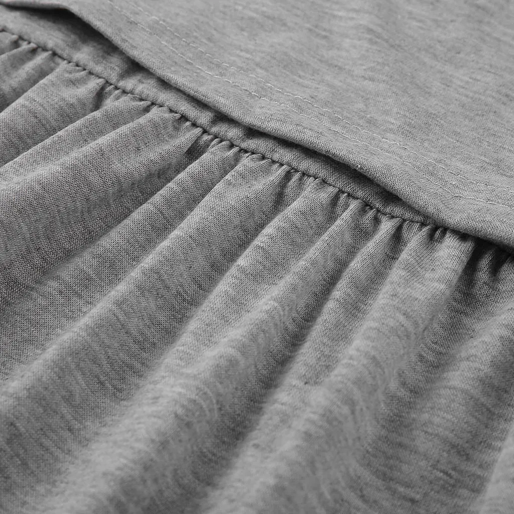 Платья для беременных; Vestidos; пижамы для кормящих мам с поясом; платье для беременных женщин; зимнее платье для грудного вскармливания