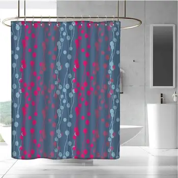 

Hotel Quality Polyester Shower Curtain Shower and Bathtub