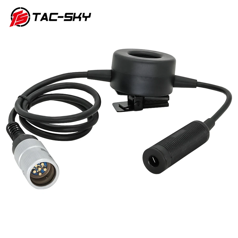 TAC-SKY adaptador de fone de ouvido tático