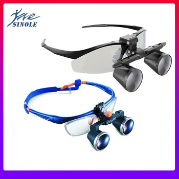 

2.5X 3.5X Head Wearing Dental Loupe Ultralight Binocular Magnifier Pupil Adjustable Goggle Dentist Surgical Loupes