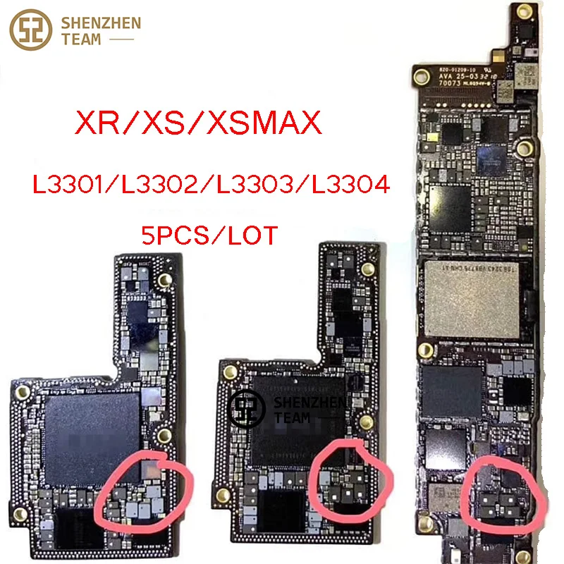 SZteam 5 шт. L3301 L3302 L3303 L3304 зарядное устройство катушка индуктивность для зарядки iPhone