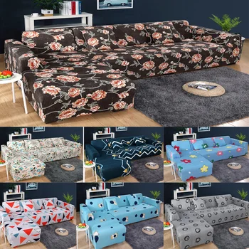 

Plaid Sofa Cover Stretch Furniture Covers housse canape Geometric Sofa covers for Living Room slipcover copridivano Couch Cover