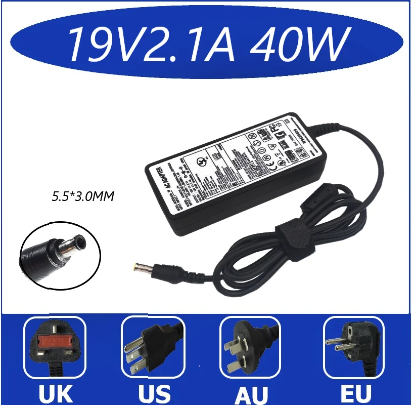 All-new for Samsung 19V 2.1a Notebook power adapter N110 NP-NC10 ND10 Computer Charger | Компьютеры и офис