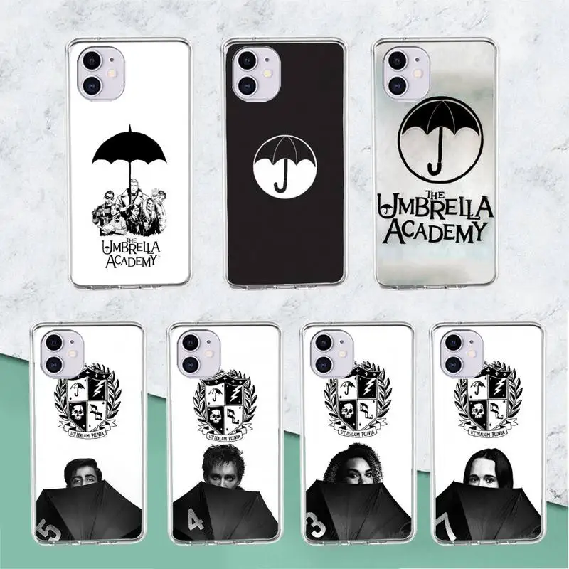 The Umbrella Academy Phone Case Funda Coque Airpods For Iphone XR 11 12