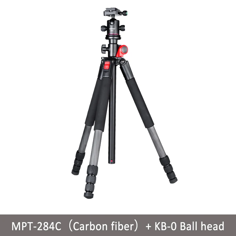 Manbily MPT-284 Штатив Профессиональный Многофункциональный горизонтальный центрирование фотографии Треугольный Кронштейн для цифровых зеркальных камер - Цвет: MPT-284C add KB-0