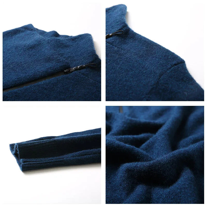 COODRONY Brand Fashion Turtleneck Sweater Men Pure Merino Wool Pullover Men 2019 New Winter Thick Warm Sweaters Pull Homme 93039