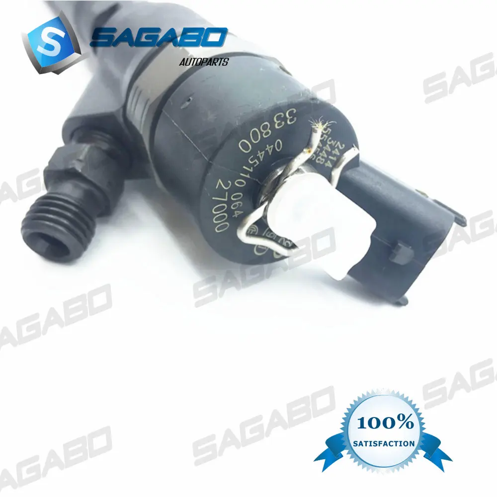 4 шт. Топливный инжектор 0445110064 0445110101 common rail Инжектор для двигателя HYUNDAI