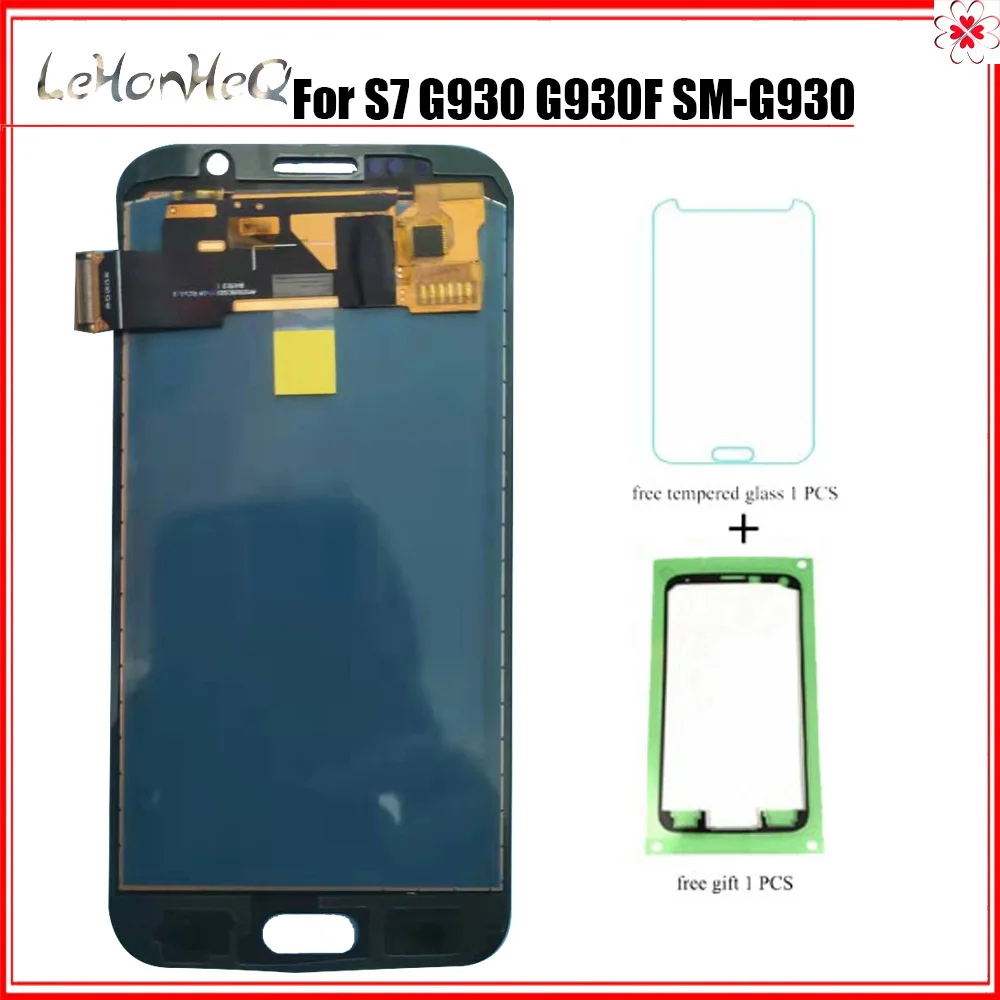 

Test new LCD For Samsung Galaxy S7 G930 G930F G930A G930P G930V Display Touch Screen Digitizer Assembly LCD