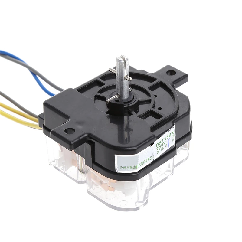 6-Wire Washing Machine Timer 90 Degree Central Hole Distance 68mm Switch Shaft