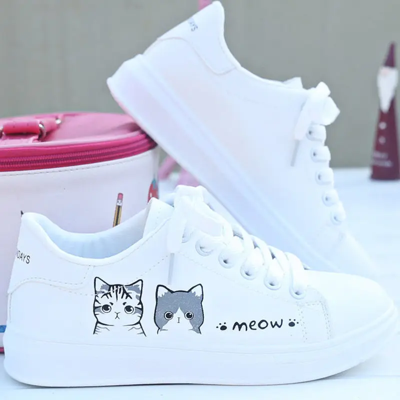 Kawaii Neko Cat Harajuku Shoes - Limited Edition