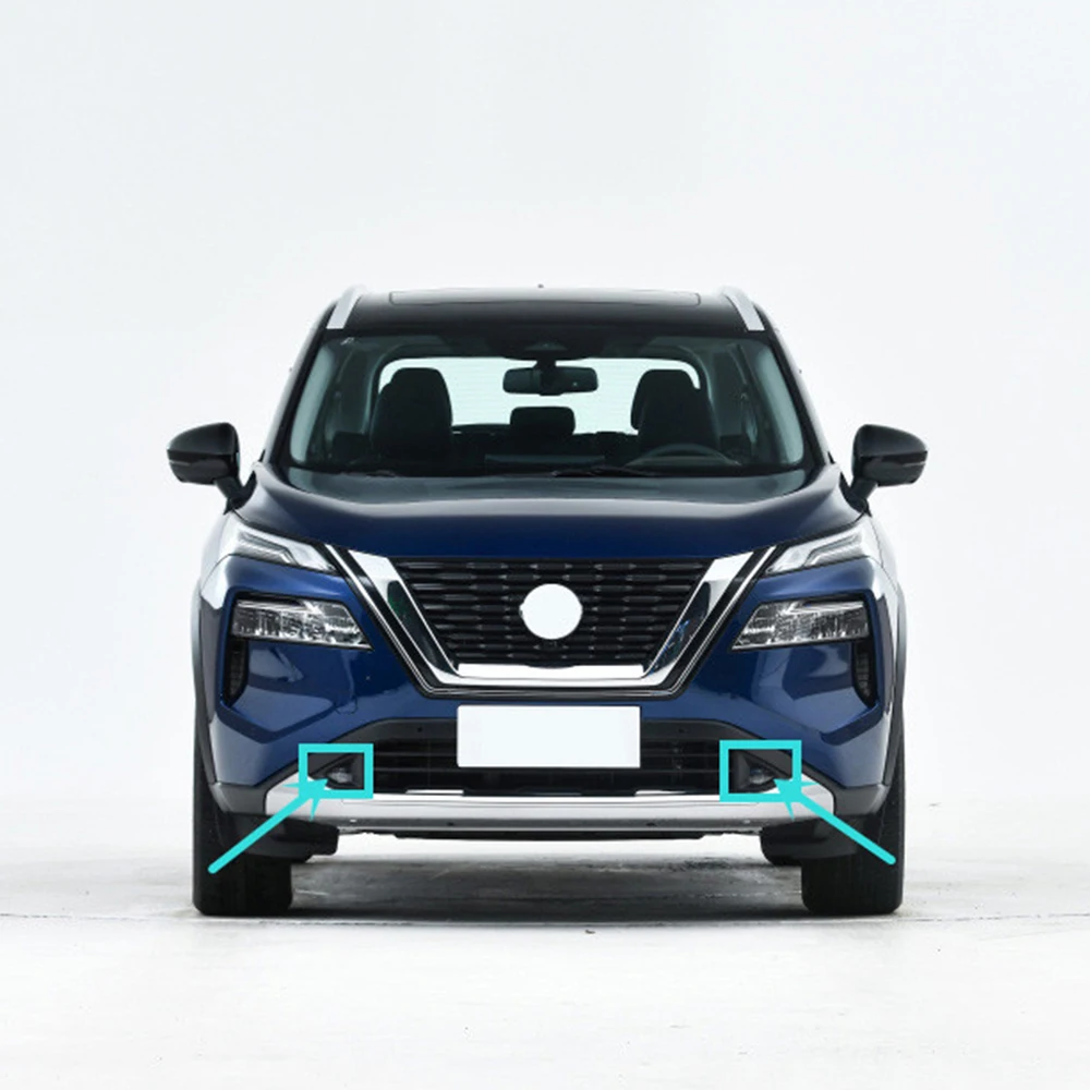 

Задняя крышка автомобиля, хромированный Рефлектор для Nissan Rogue X-Trail T32 Facelift XTrail 2021