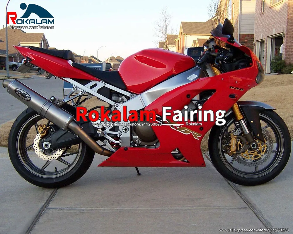 

Body Kit For Kawasaki Ninja ZX6R 2003 2004 ZX-6R 636 03 04 Red Aftermarket Autorbike Fairings (Injection Molding)