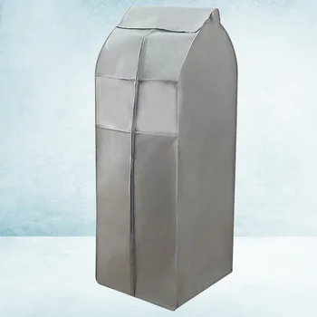 

1Pc Homeclean Garment Bag Dust Shield Dust Cover Non-woven Zipper Dust Cover for Clothes Storage (Grey M)