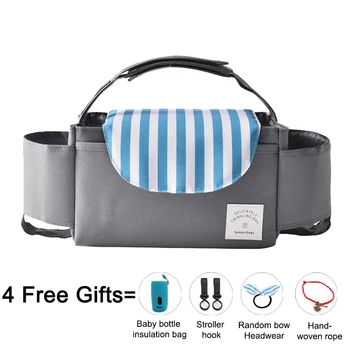 

Multifunctional Mummy Diaper Nappy Bag Hanging Carriage Baby Stroller Bag Large Capacity Diaper Bags Fashion Maternity Diaper