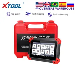 XTOOL X100 PAD ключ программист Профессиональный OBD2 Авто сканер диагностический инструмент Настройка счетчика пробега обновление онлайн код