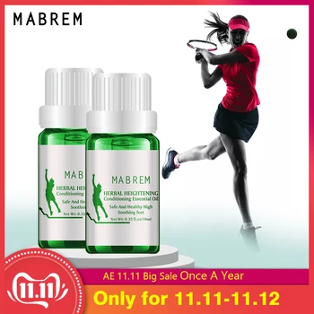 

2psc MABREM Herbal Enhancement Conditioning Oil Soothes The Feet, Prolongs Skeletal Line Closure And Timulates Bone Redevelopme