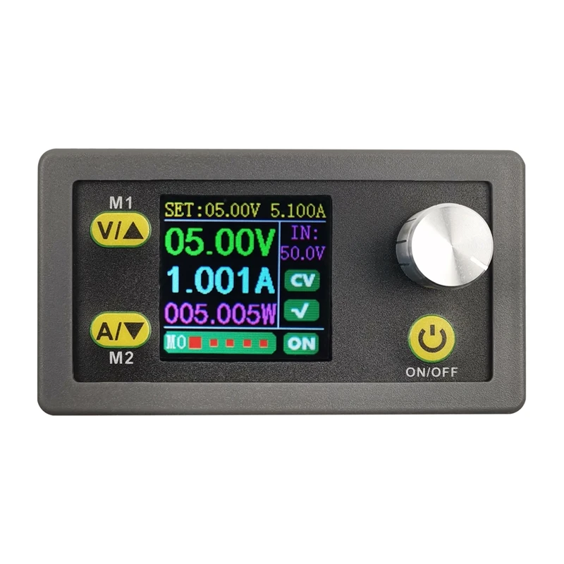 

DC DC Buck Converter CC CV 50V 5A Power Module Adjustable Regulated Laboratory Power Supply Voltmeter Ammeter