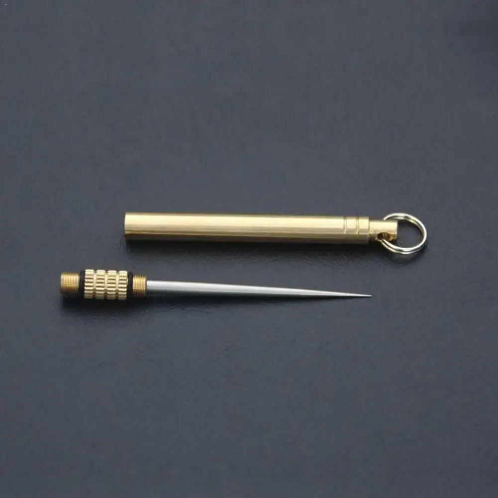 

Outdoor EDC Titanium Toothpick Multi Portable Mini Multitool Needle Fruit Things Picnic Tool Multifunctional Camping Bottle G4W8