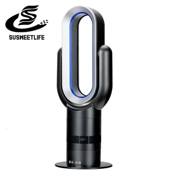 

No leaf fan cold and warm dual purpose vertical household silent floor fan dormitory shaking table fan remote control 220V